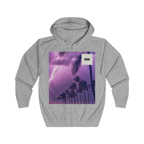 Picture on the back | Full Zip Hoodie