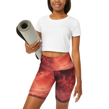 Womens High Waisted Yoga Leggings (AOP)