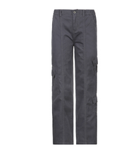 Cargo Solid Baggy Pants