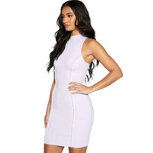 Ribbed Sleeveless Bodycon Summer Dresses For Women