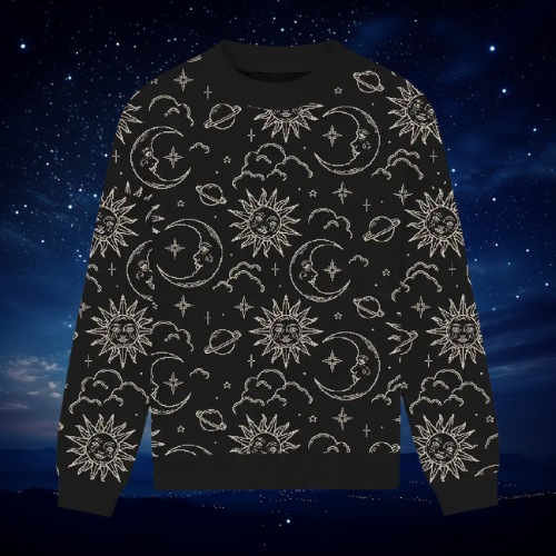 Premium Knitwear | Moon & Stars | Autumn & Winter