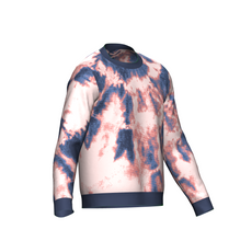 Premium Knitwear | Pink Blue Washed Print | Autumn & Winter