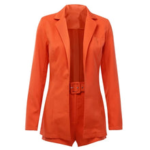 Women Casual Blazer and Shorts Set