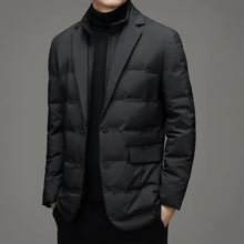 Men's Winter Two-piece Warm Blazer Coat