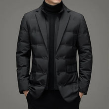 Men's Winter Two-piece Warm Blazer Coat